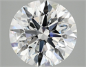Del inventario de diamantes de laboratorio, 4.03 quilates, Redondo , Color E, claridad VVS2 y certificado IGI