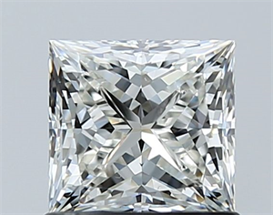 Picture of Natural Diamond 1.01 Carats, Princess with  Cut, I Color, VS2 Clarity and Certified by GIA