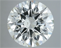 Natural Diamond 5.01 Carats, Round with Excellent Cut, I Color, SI2 Clarity and Certified by IGI