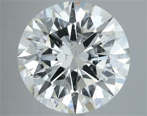 Picture of Natural Diamond 5.01 Carats, Round with Excellent Cut, I Color, SI2 Clarity and Certified by IGI