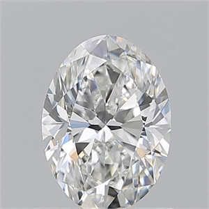 Picture of Natural Diamond 0.90 Carats, Oval with  Cut, G Color, VS2 Clarity and Certified by GIA