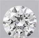 Lab Grown Diamond 2.71 Carats, Round with Excellent Cut, D Color, VVS2 Clarity and Certified by IGI