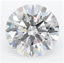 Lab Grown Diamond 4.10 Carats, Round with Excellent Cut, D Color, VVS1 Clarity and Certified by GIA