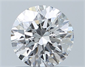 Natural Diamond 0.79 Carats, Round with Excellent Cut, F Color, SI1 Clarity and Certified by GIA