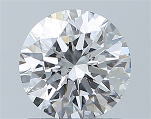 Picture of Natural Diamond 0.79 Carats, Round with Excellent Cut, F Color, SI1 Clarity and Certified by GIA