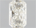 Natural Diamond 0.70 Carats, Radiant with  Cut, I Color, SI1 Clarity and Certified by GIA