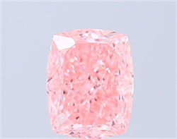 Picture of Lab Grown Diamond 2.13 Carats, CUSHION MODIFIED with  Cut, Fancy Vivid Pink Color, VVS2 Clarity and Certified by IGI