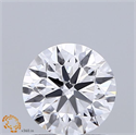 Lab Grown Diamond 1.01 Carats, Round with Ideal Cut, D Color, VS1 Clarity and Certified by IGI