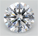 Lab Grown Diamond 4.25 Carats, Round with Ideal Cut, D Color, VS1 Clarity and Certified by IGI