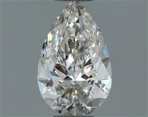 Foto Diamante Natural 0.64 quilates, De pera , Color J, claridad VVS1 y certificado GIA de