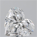 Natural Diamond 3.01 Carats, Heart with  Cut, G Color, VVS2 Clarity and Certified by GIA