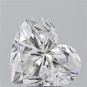 Picture of Natural Diamond 3.01 Carats, Heart with  Cut, G Color, VVS2 Clarity and Certified by GIA