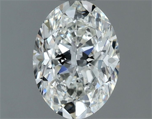 Picture of Natural Diamond 0.90 Carats, Oval with  Cut, H Color, VVS2 Clarity and Certified by GIA
