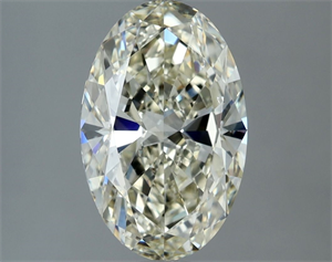 Foto Diamante Natural 2.01 quilates, Ovalado , Color L, claridad VS2 y certificado IGI de