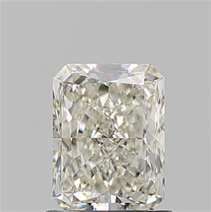 Foto Diamante Natural 1.02 quilates, Radiante , Color K, claridad SI1 y certificado GIA de