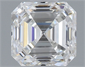 Diamante Natural 0.64 quilates, Asscher , Color G, claridad VS1 y certificado GIA