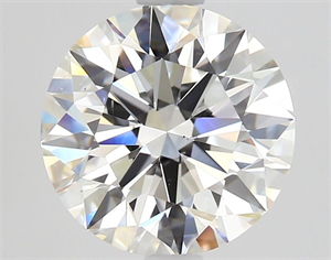 Picture of Natural Diamond 1.90 Carats, Round with Excellent Cut, F Color, VS2 Clarity and Certified by GIA