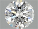 Lab Grown Diamond 2.59 Carats, Round with Ideal Cut, E Color, VVS2 Clarity and Certified by IGI