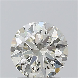 Foto Diamante Natural 1.01 quilates, Redondo , Color I, claridad VS1 y certificado GIA de