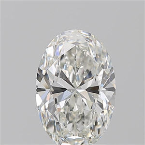 Picture of Natural Diamond 1.20 Carats, Oval with  Cut, H Color, SI2 Clarity and Certified by GIA