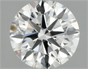 Del inventario de diamantes de laboratorio, 1.54 quilates, Redondo , Color F, claridad VS2 y certificado IGI