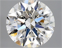Natural Diamond 0.90 Carats, Round with Excellent Cut, G Color, SI1 Clarity and Certified by GIA