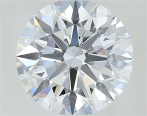 Picture of Lab Grown Diamond 1.08 Carats, Round with Ideal Cut, E Color, VS1 Clarity and Certified by IGI