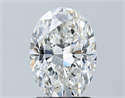 Natural Diamond 2.03 Carats, Oval with  Cut, F Color, VS2 Clarity and Certified by GIA