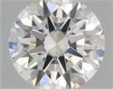 Diamante Natural 0.53 quilates, Redondo , Color H, claridad VVS2 y certificado GIA