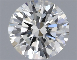 Foto Diamante Natural 0.50 quilates, Redondo , Color J, claridad VVS1 y certificado GIA de