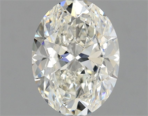 Foto Diamante Natural 0.90 quilates, Ovalado , Color F, claridad SI1 y certificado GIA de