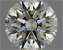 Natural Diamond 0.92 Carats, Round with Excellent Cut, K Color, VS1 Clarity and Certified by GIA