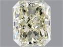 Diamante Natural 0.90 quilates, Radiante , Color N, claridad SI1 y certificado GIA