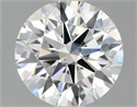 Del inventario de diamantes de laboratorio, 1.09 quilates, Redondo , Color D, claridad VS2 y certificado IGI