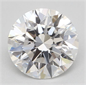 Diamante Natural 0.59 quilates, Redondo , Color D, claridad VVS1 y certificado GIA