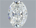 Diamante Natural 0.40 quilates, Ovalado , Color G, claridad VS2 y certificado GIA