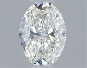 Picture of Natural Diamond 0.40 Carats, Oval with  Cut, G Color, VS2 Clarity and Certified by GIA