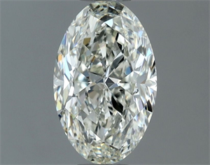 Picture of Natural Diamond 1.00 Carats, Oval with  Cut, I Color, VS2 Clarity and Certified by IGI