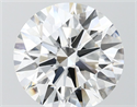Lab Grown Diamond 5.05 Carats, Round with Ideal Cut, F Color, VVS1 Clarity and Certified by IGI