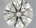 Natural Diamond 0.40 Carats, Round with Excellent Cut, G Color, VVS2 Clarity and Certified by IGI