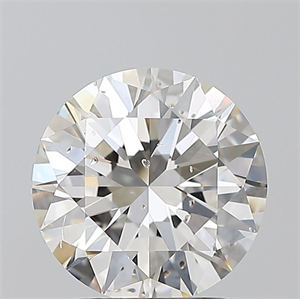 Foto Diamante Natural 2.01 quilates, Redondo , Color I, claridad I1 y certificado GIA de