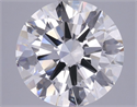 Del inventario de diamantes de laboratorio, 3.79 quilates, Redondo , Color G, claridad VS1 y certificado IGI