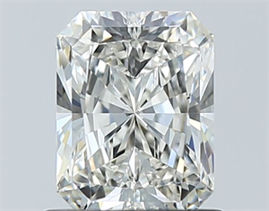 Picture of Natural Diamond 1.00 Carats, Radiant with  Cut, I Color, VS2 Clarity and Certified by GIA