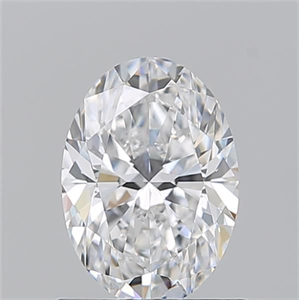 Picture of Natural Diamond 1.01 Carats, Oval with  Cut, D Color, VVS2 Clarity and Certified by GIA
