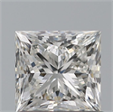 Natural Diamond 0.80 Carats, Princess with  Cut, G Color, VS1 Clarity and Certified by GIA