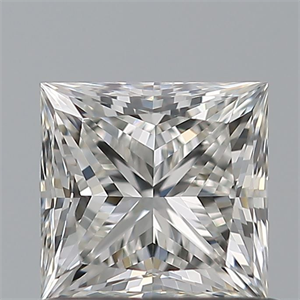 Picture of Natural Diamond 0.80 Carats, Princess with  Cut, G Color, VS1 Clarity and Certified by GIA
