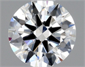 Diamante Natural 0.60 quilates, Redondo , Color H, claridad VVS2 y certificado GIA