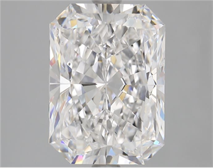 Foto Diamante Natural 4.52 quilates, Radiante , Color D, claridad SI1 y certificado GIA de