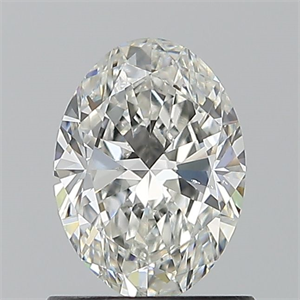 Picture of Natural Diamond 0.90 Carats, Oval with  Cut, G Color, SI1 Clarity and Certified by GIA