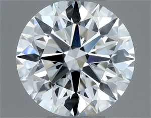 Foto Diamante Natural 0.50 quilates, Redondo , Color G, claridad VVS2 y certificado GIA de